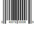 Barcode Image for UPC code 040078000069