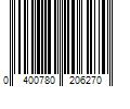 Barcode Image for UPC code 0400780206270