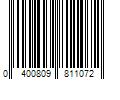 Barcode Image for UPC code 0400809811072