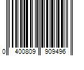 Barcode Image for UPC code 0400809909496