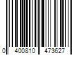 Barcode Image for UPC code 0400810473627