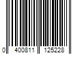 Barcode Image for UPC code 0400811125228