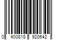 Barcode Image for UPC code 0400818920642