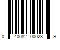 Barcode Image for UPC code 040082000239