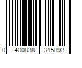 Barcode Image for UPC code 0400838315893