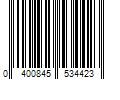 Barcode Image for UPC code 04008455344225