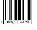 Barcode Image for UPC code 0400851264710