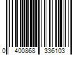 Barcode Image for UPC code 0400868336103