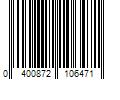 Barcode Image for UPC code 0400872106471