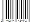 Barcode Image for UPC code 0400874424542