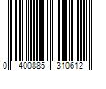 Barcode Image for UPC code 0400885310612