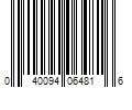 Barcode Image for UPC code 040094064816