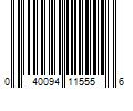 Barcode Image for UPC code 040094115556