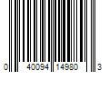 Barcode Image for UPC code 040094149803