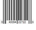 Barcode Image for UPC code 040094227228