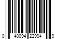 Barcode Image for UPC code 040094229949