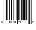 Barcode Image for UPC code 040094247912