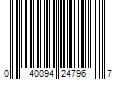 Barcode Image for UPC code 040094247967