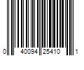 Barcode Image for UPC code 040094254101