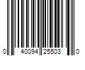 Barcode Image for UPC code 040094255030