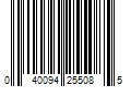 Barcode Image for UPC code 040094255085