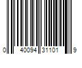 Barcode Image for UPC code 040094311019