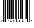 Barcode Image for UPC code 040094331819