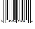 Barcode Image for UPC code 040094334544