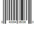 Barcode Image for UPC code 040094350360