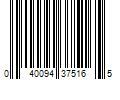 Barcode Image for UPC code 040094375165