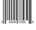 Barcode Image for UPC code 040094375325