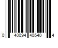 Barcode Image for UPC code 040094405404