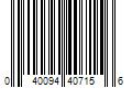 Barcode Image for UPC code 040094407156