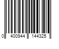 Barcode Image for UPC code 0400944144325