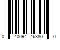 Barcode Image for UPC code 040094463800