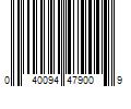 Barcode Image for UPC code 040094479009