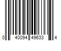 Barcode Image for UPC code 040094496334