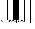 Barcode Image for UPC code 040094499021