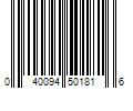 Barcode Image for UPC code 040094501816