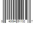 Barcode Image for UPC code 040094511327