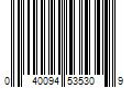 Barcode Image for UPC code 040094535309