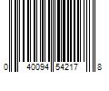 Barcode Image for UPC code 040094542178