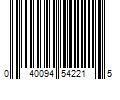 Barcode Image for UPC code 040094542215