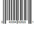 Barcode Image for UPC code 040094626281