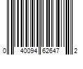 Barcode Image for UPC code 040094626472