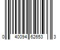 Barcode Image for UPC code 040094626533