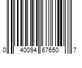 Barcode Image for UPC code 040094676507