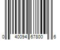 Barcode Image for UPC code 040094678006