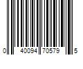 Barcode Image for UPC code 040094705795