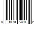 Barcode Image for UPC code 040094728602